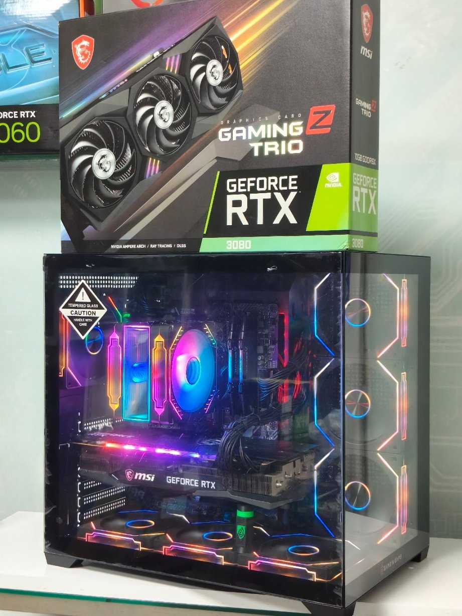 2026/06/57838.jpg 10GB RTX 3080 RYZEN7 5700X 32GB RAM 1TBM2SSD 750W AKVARYUM GAMING KASA - Görsel 1