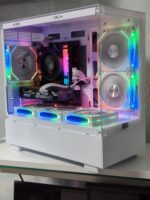 RTX 4060 RYZEN5 5600 16GB RGB RAM 512GB M2SSD 600W DRAGOS AKVARYUM OYUNCU KASA SETİ - Görsel 2