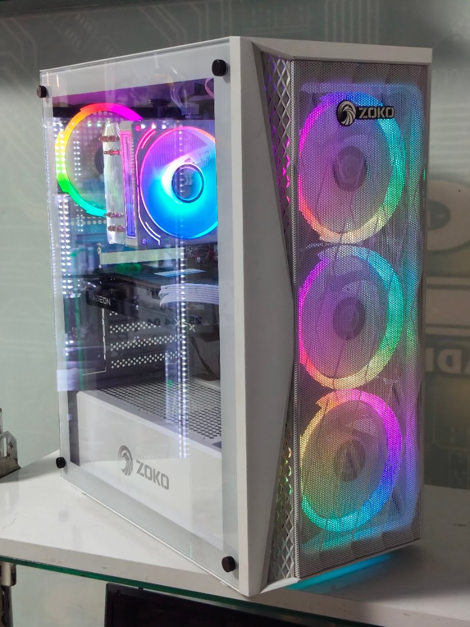 2026/06/62343.jpg 8GB RX 6600XT RYZEN5 5500 16GB RAM 512GB M2SSD 600W KASA - Görsel 1