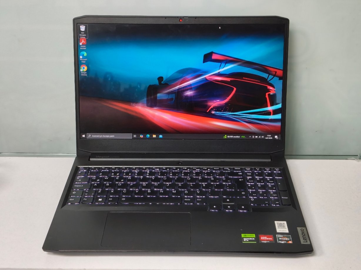 2026/07/64426.jpg LENOVO İRYZEN 5500H 16GB RAM 4GB RTX 2050 OYUNCU LAPTOP - Görsel 1