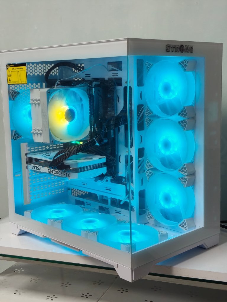 2026/08/74592.jpg RTX 4060 RYZEN5 5600X 16GB RAM 512GB M2SSD 600W AKVARYUM KASA - Görsel 1