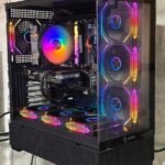 RTX 4060 RYZEN 5 5600X 16GB RGB RAM 1TB M2SSD 600W AKVARYUM KASA