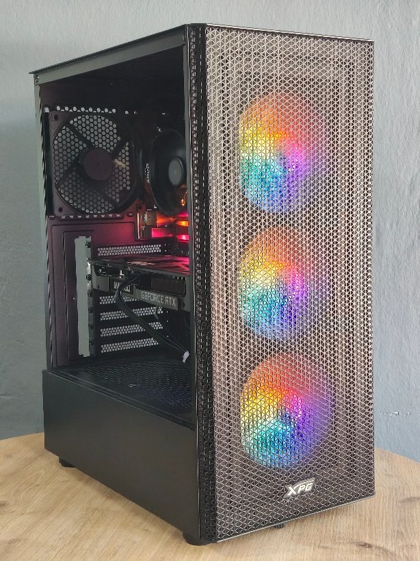 2026/08/76598.jpg XPG OYUNCU FULLSET 12GB RTX 3060 RYZEN 5500 16 RGB RAM 512 M2SSD 650W - Görsel 1