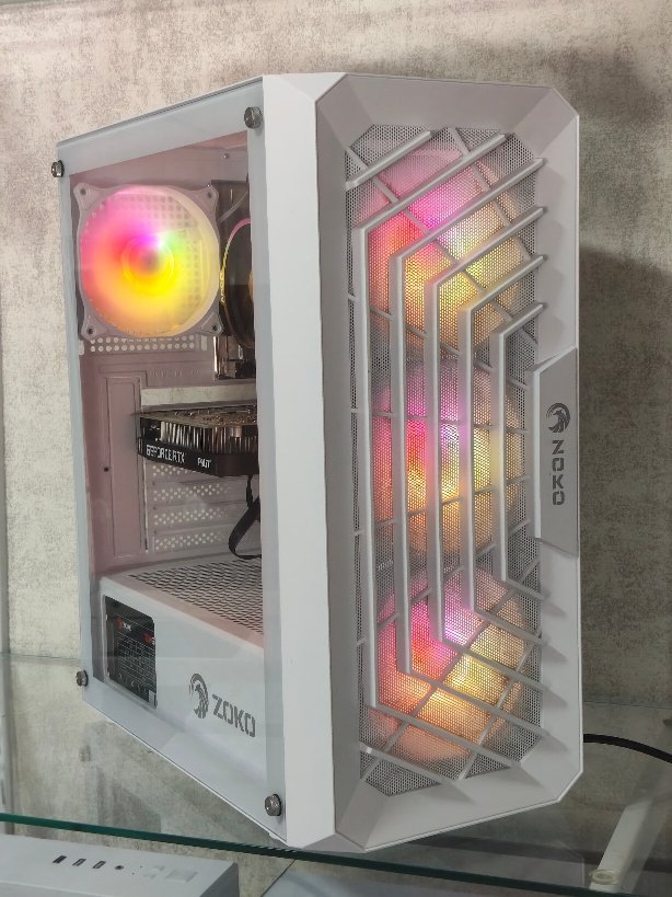 2026/09/78601.jpg RTX 3050 RYZEN 5500 16GB RAM 512 M2SSD 600W BEYAZ OYUNCU KASASI - Görsel 1