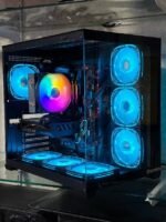 8GB RTX 4060 RYZEN 5 5600 16GB RAM 512GB M2SSD 600W AKVARYUM KASA