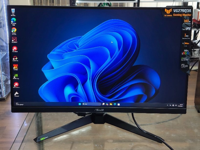 2026/10/85903.jpg ASUS TUF 27" 180HZ 1MS IPS OYUNCU MONİTÖRÜ - Görsel 1